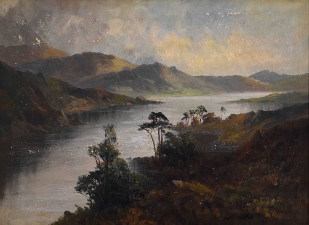 Francis E. Jamieson (1895-1950) - Oil on canvas - Loch Katrine