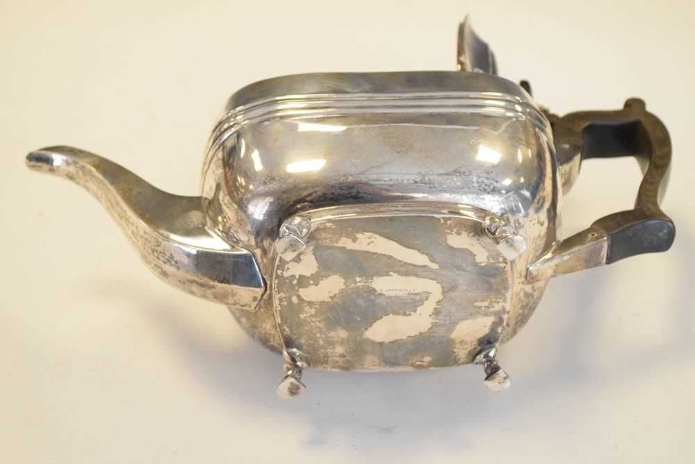 Edwardian silver tea pot - Image 7 of 7