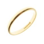 18ct gold wedding band