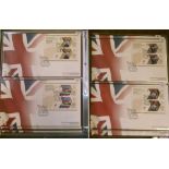 Quantity of Royal Mail London 2012 Olympics related stamps