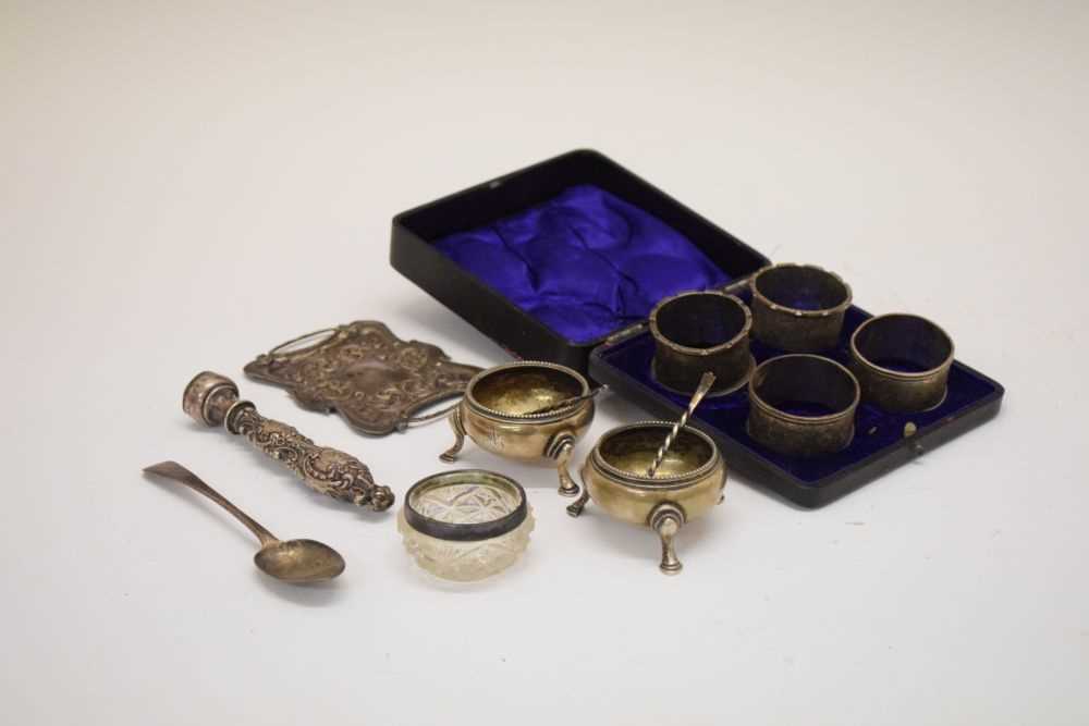 Quantity of silver items - Image 2 of 7