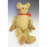 Vintage 1930s golden mohair teddy bear