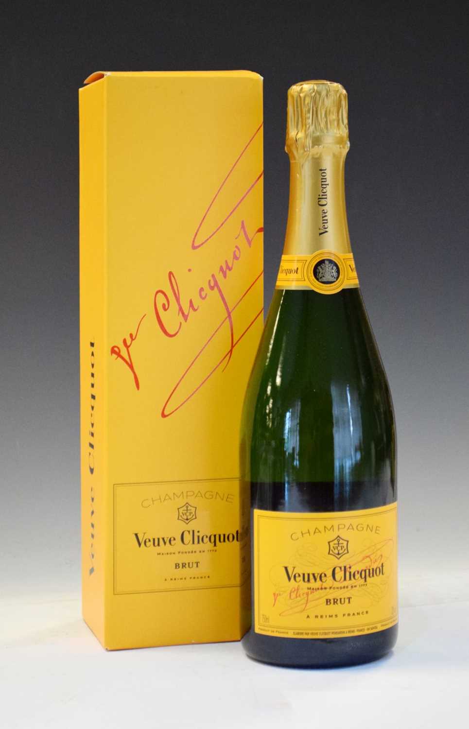 Wine - Bottle of Veuve Clicquot Brut Champagne