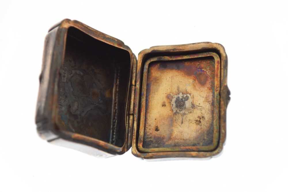 Early 20th Century silver and guilloche enamel snuff box - Image 6 of 6