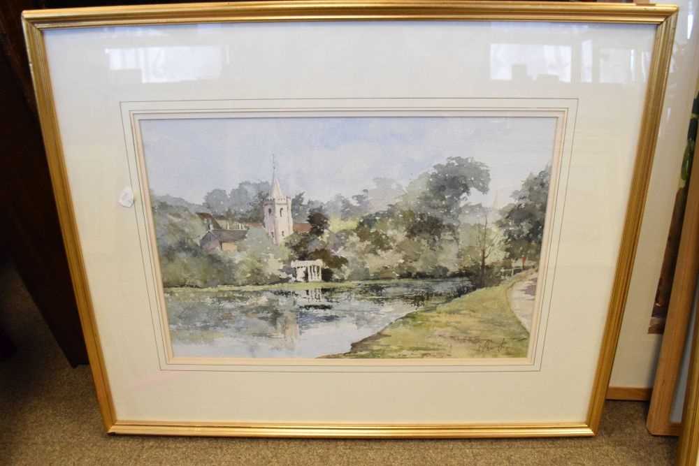 William (Bill) Thompson - Four watercolours - Image 13 of 16