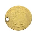 Gold coin - George III guinea, 1773