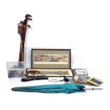 Assorted fishing and country pursuits items