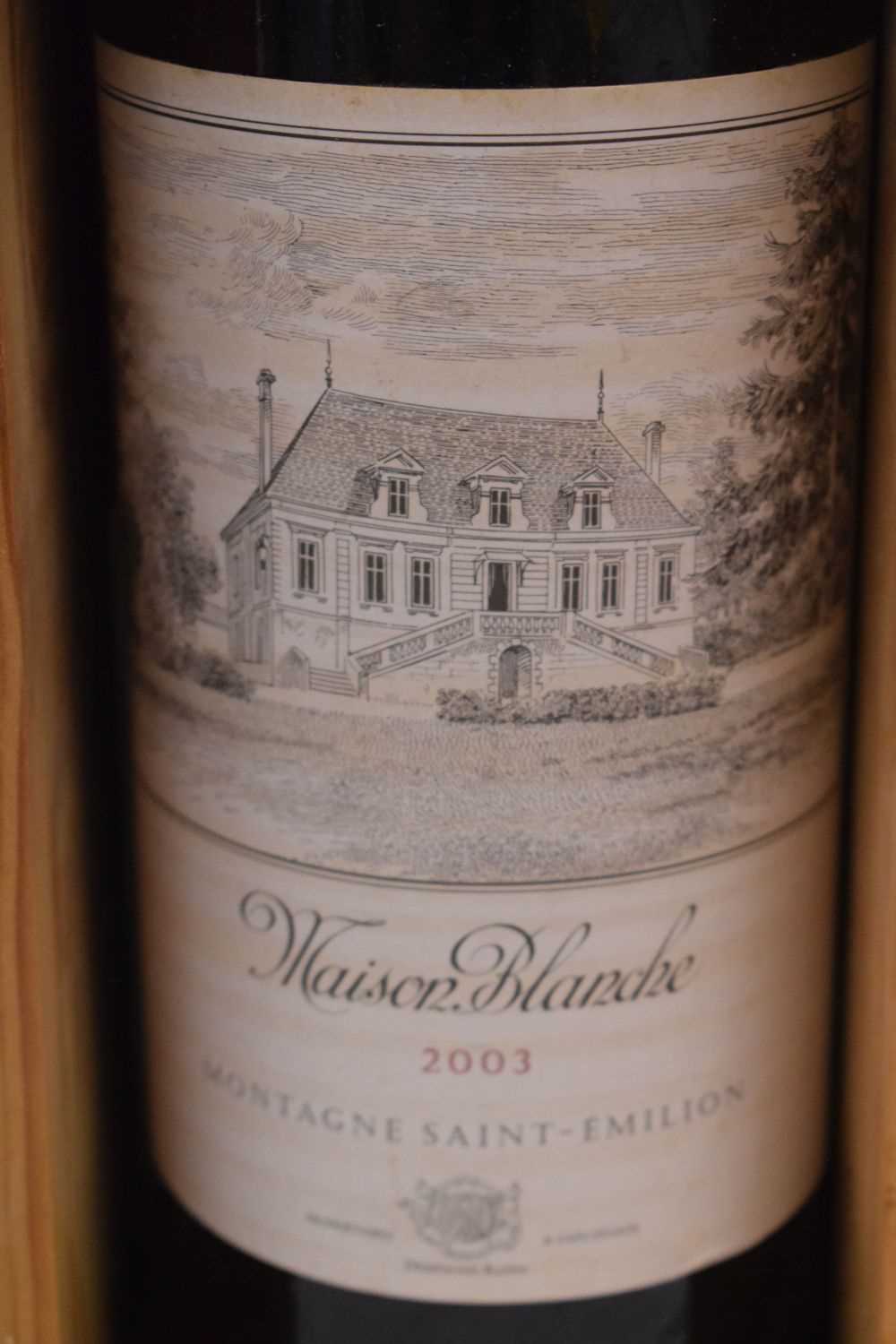 Wine - Magnum (1.5l bottle) of Maison Blanche St Emilion, 2003 - Image 3 of 3