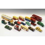 Quantity of loose vintage diecast model vehicles to include; Dinky Toys, Corgi Toys, etc