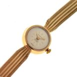 Lady's 18K yellow metal Rotary wristwatch