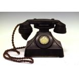 Vintage Ericsson Bakelite telephone