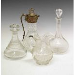 Collection of 19th Century and later table glass, etc