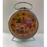Retro 1950s/1960s Chinese Chairman Mao Communist Propaganda metal alarm clock