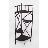 TV Interest - Victorian Aesthetic Movement bamboo corner whatnot