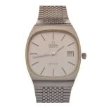 Omega - Gentleman's De Ville Quartz stainless steel cased wristwatch