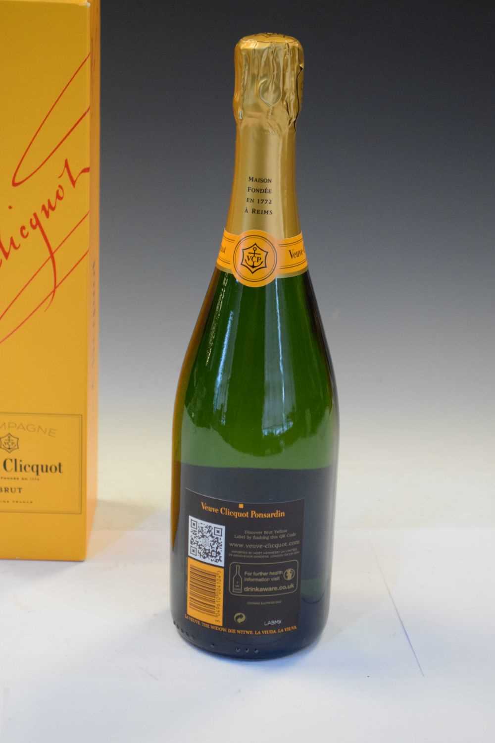 Wine - Bottle of Veuve Clicquot Brut Champagne - Image 3 of 5