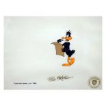 Looney Tunes - Warner Brothers Inc. 1983 - Daffy Duck animation cell