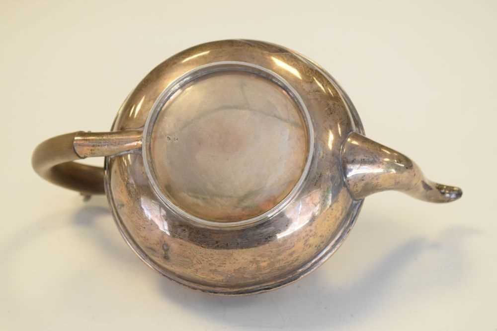 Edward VIII bachelor silver teapot - Image 6 of 6