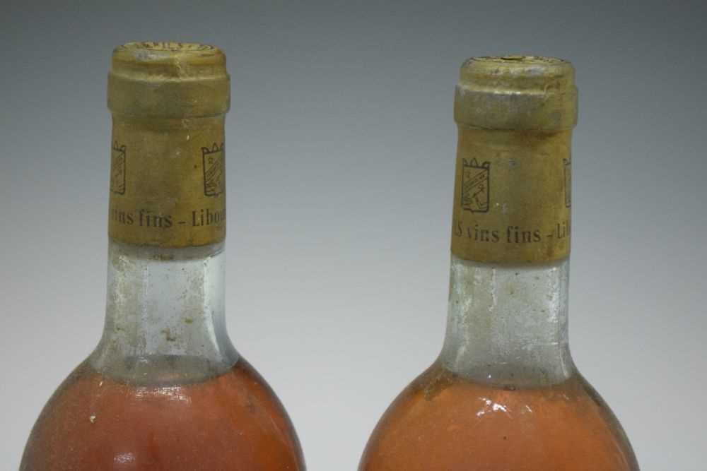 Two bottles Domaine de la Marquise, 1res Cotes de Bordeaux, 1980 - Image 3 of 7