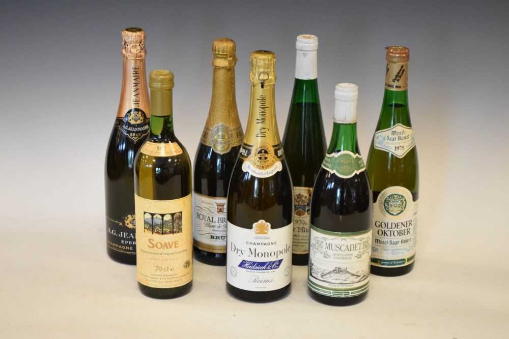 Three bottles of non-vintage champagne/French sparkling wine, etc (7) - Image 2 of 6