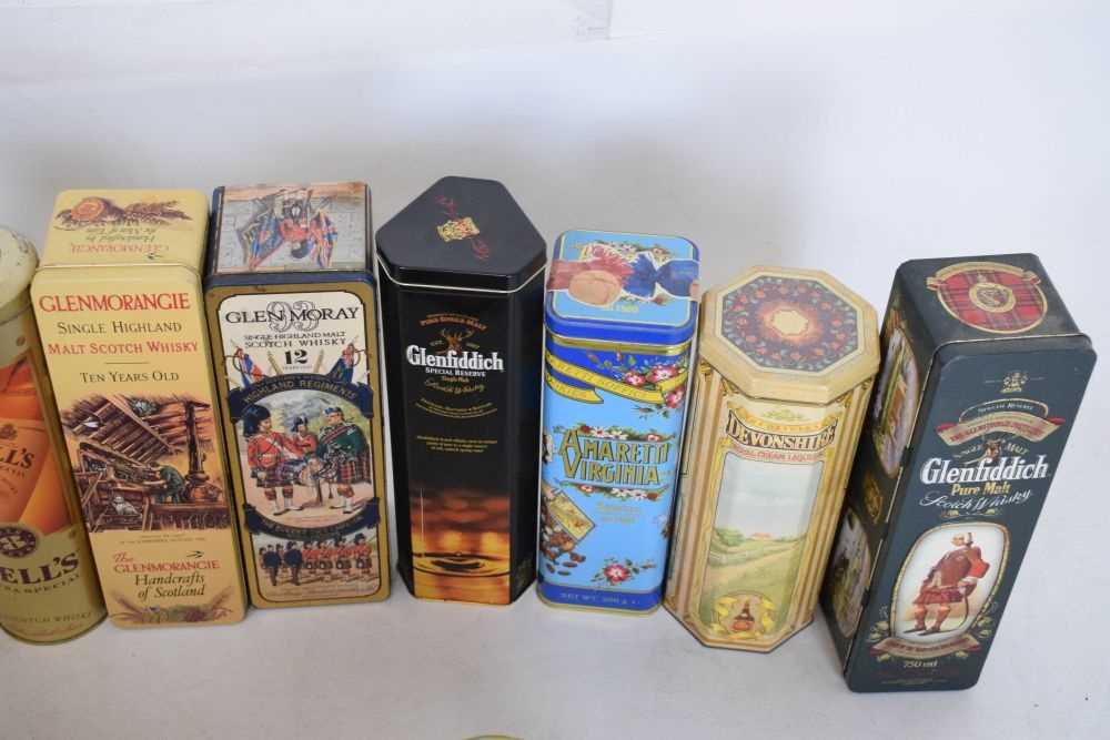 Collection of empty whisky tins - Image 4 of 4