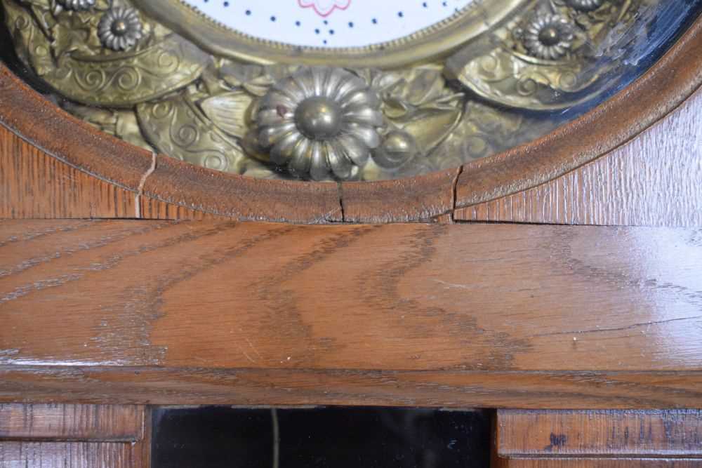 19th Century French provincial Comtoise longcase clock - Image 8 of 9