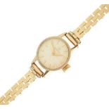 Omega - Lady's 9ct gold cocktail watch