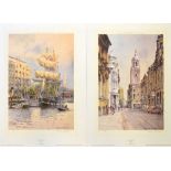 Frank Shipsides, Raymond Watson and Edward Wesson signed limited edition prints