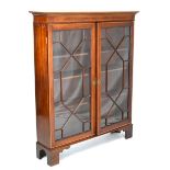 20th Century mahogany bookcase/cabinet