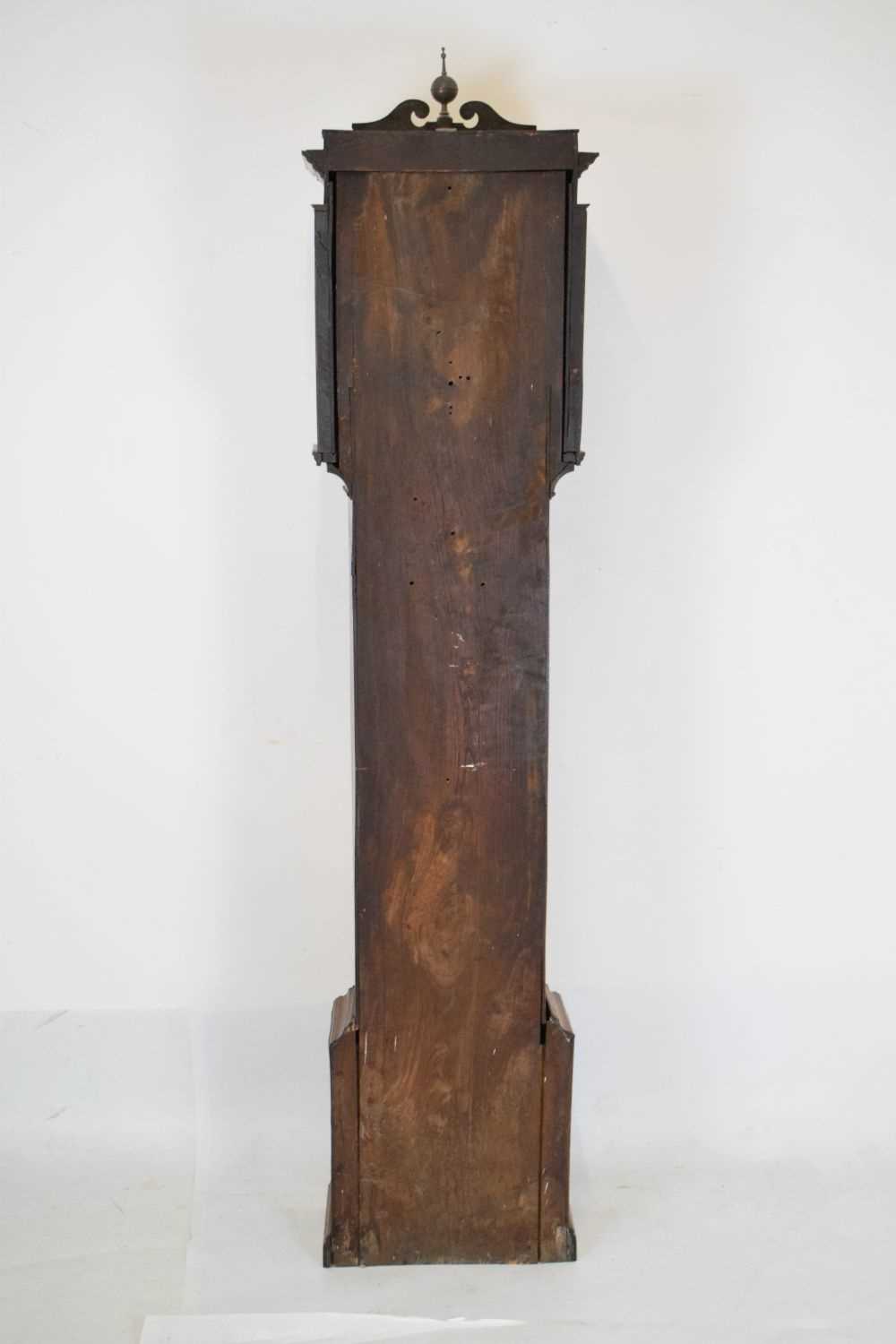 Early 19th Century oak-cased 30-hour painted dial longcase clock - Image 7 of 7