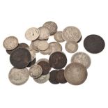 Quantity of Victorian silver coinage