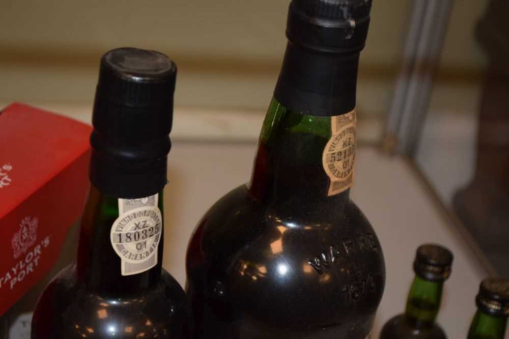 Quantity of Port to include half bottle of Tesco LBV 1990, Warre's Warrior, etc - Image 4 of 5