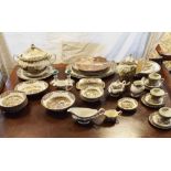 Quantity of Johnson Brothers 'Heritage Hall' tea ware and tableware