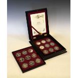 Royal Mint Queen Elizabeth II 40th Anniversary Coronation Crown Collection
