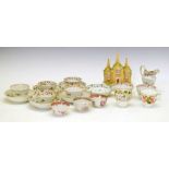 Assorted 18th Century and later ceramics