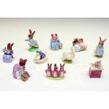 Ten Beswick 'Beatrix Potter' figures