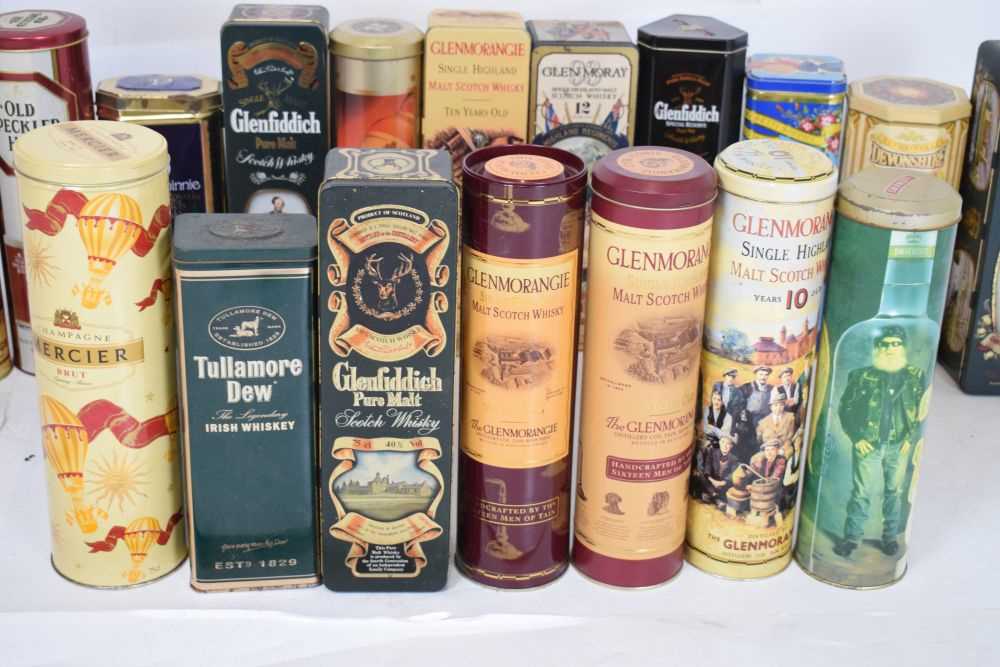 Collection of empty whisky tins - Image 3 of 4