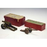 Britains Heavy Howitzer and 4.7 Naval Gun, both boxed