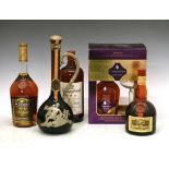 Quantity of branded spirits to include; Crawford's Special Reserve Old Scotch Whisky