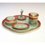 Porcelain dressing table set