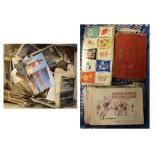 Quantity of mainly 20th Century French and British postcards, etc.
