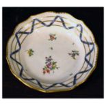 Bristol (Champions) porcelain saucer,