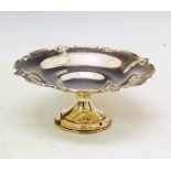George V silver tazza, London 1931, 360g gross approx