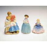 Royal Worcester and Doulton figures