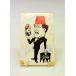 Autographs - Tommy Cooper signed publicity card