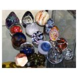 Quantity of Caithness and other paperweights