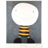 Mackenzie Thorpe (b. 1956) - Limited edition print - 'Bee Boy'