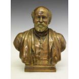 John Adams-Acton (1830-1910) - Bronze bust of Sir Thomas Storey (1825-1898)