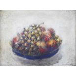 Richard Cartwright RWA (b.1951) - Pastel - Bowl of fruit with grapes