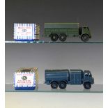 Dinky Toys/ Supertoys - 642 Pressure Refueller, together with 622 10-Ton Army Truck